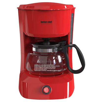 Better Chef 4-Cup Coffeemaker with Grab-A-Cup Feature Jupiter Gear Home