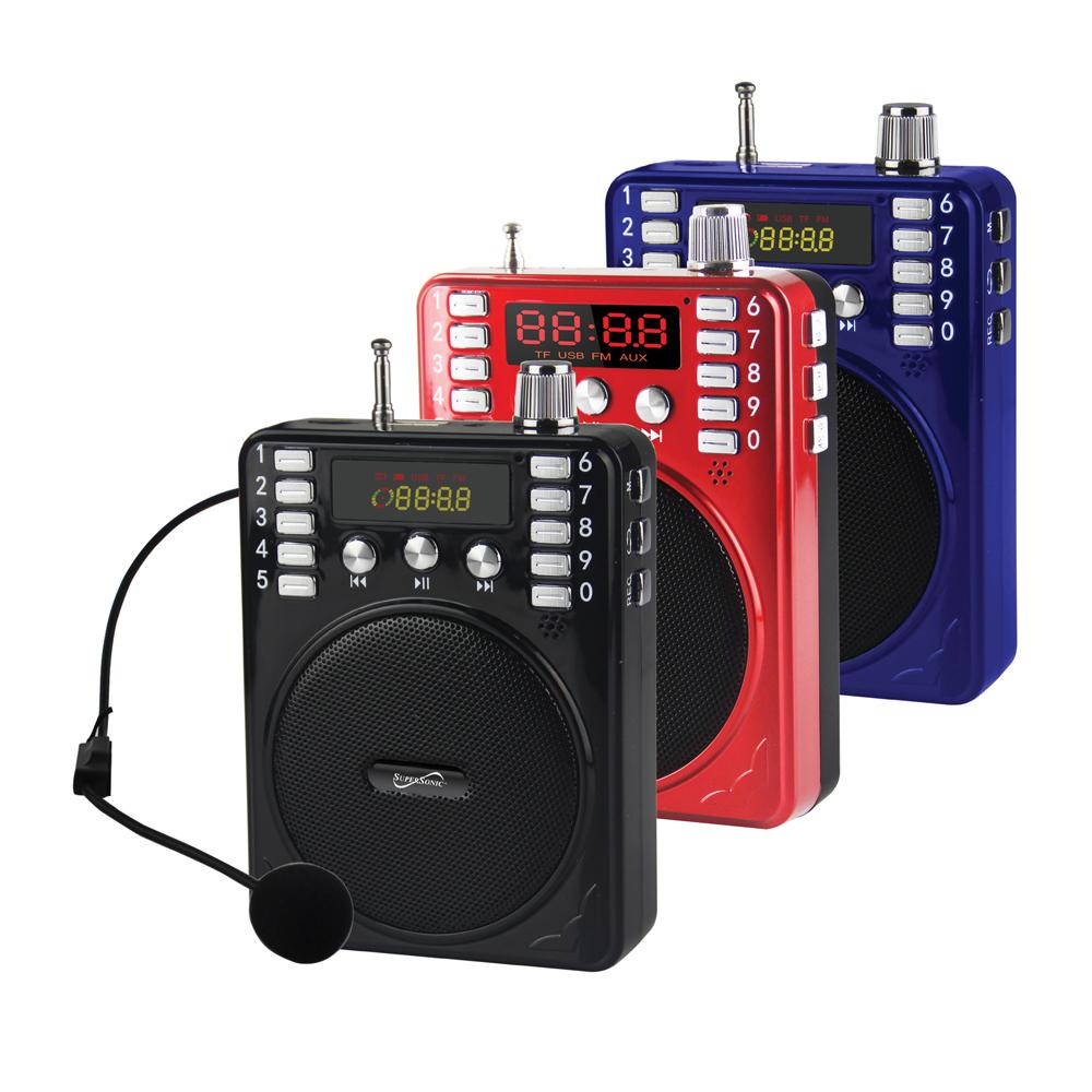 Supersonic Bluetooth Portable PA System Jupiter Gear Home