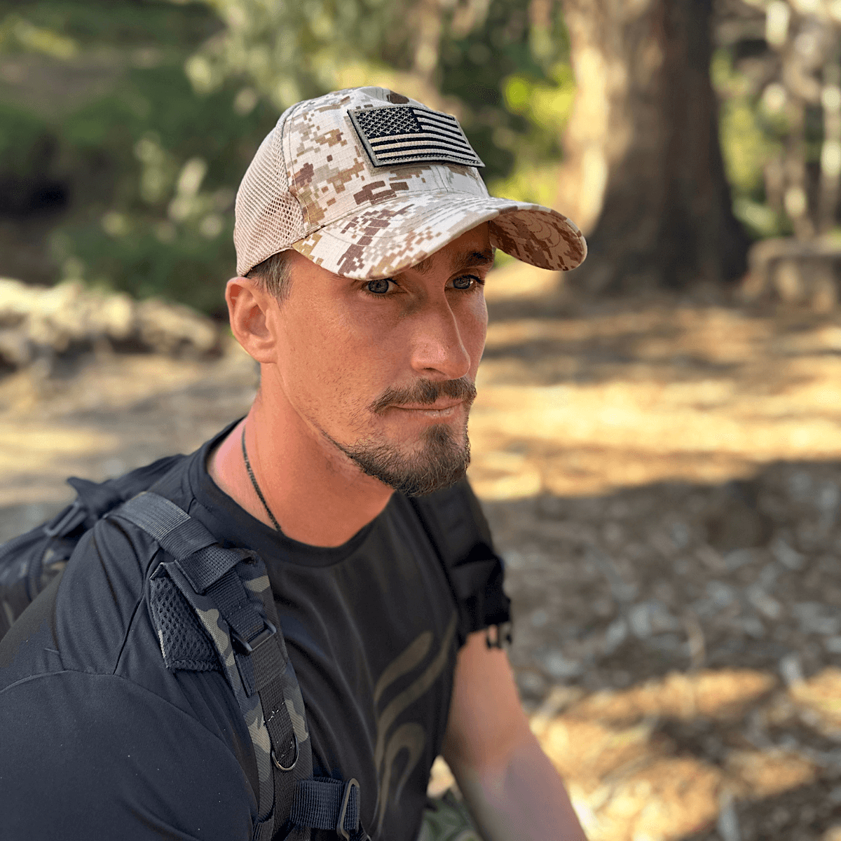 JupiterGear Military-Style Tactical Patch Hat with Adjustable Strap | Breathable &amp; Unisex Jupiter Gear Home