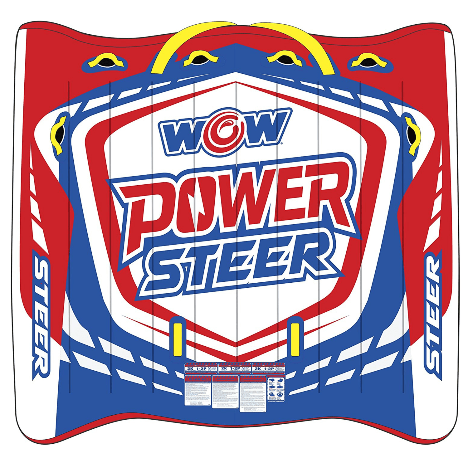 WOW Watersports Power Steer 3 Person 3P Steerable Deck Tube Jupiter Gear Home