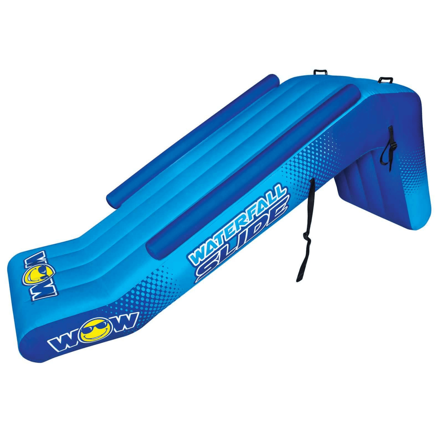 WOW Watersports Pontoon Waterfall Slide with Inflatable Safety Rails Jupiter Gear Home