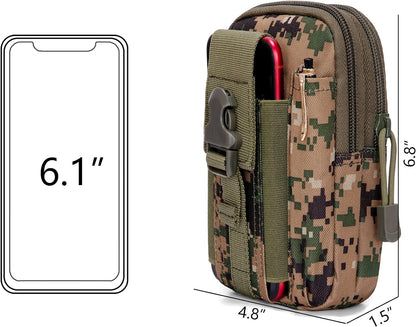 JupiterGear Tactical MOLLE Military Pouch Waist Bag for Hiking, Running and Outdoor Activities Jupiter Gear Home