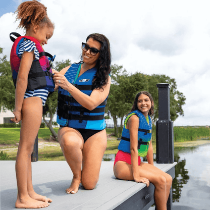 WOW Watersports Vis-Wave Youth Life Vest Jupiter Gear Home