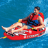 WOW Watersports Coupe 1 Person Ski Tube with Backrest and Leg Rest Jupiter Gear Home