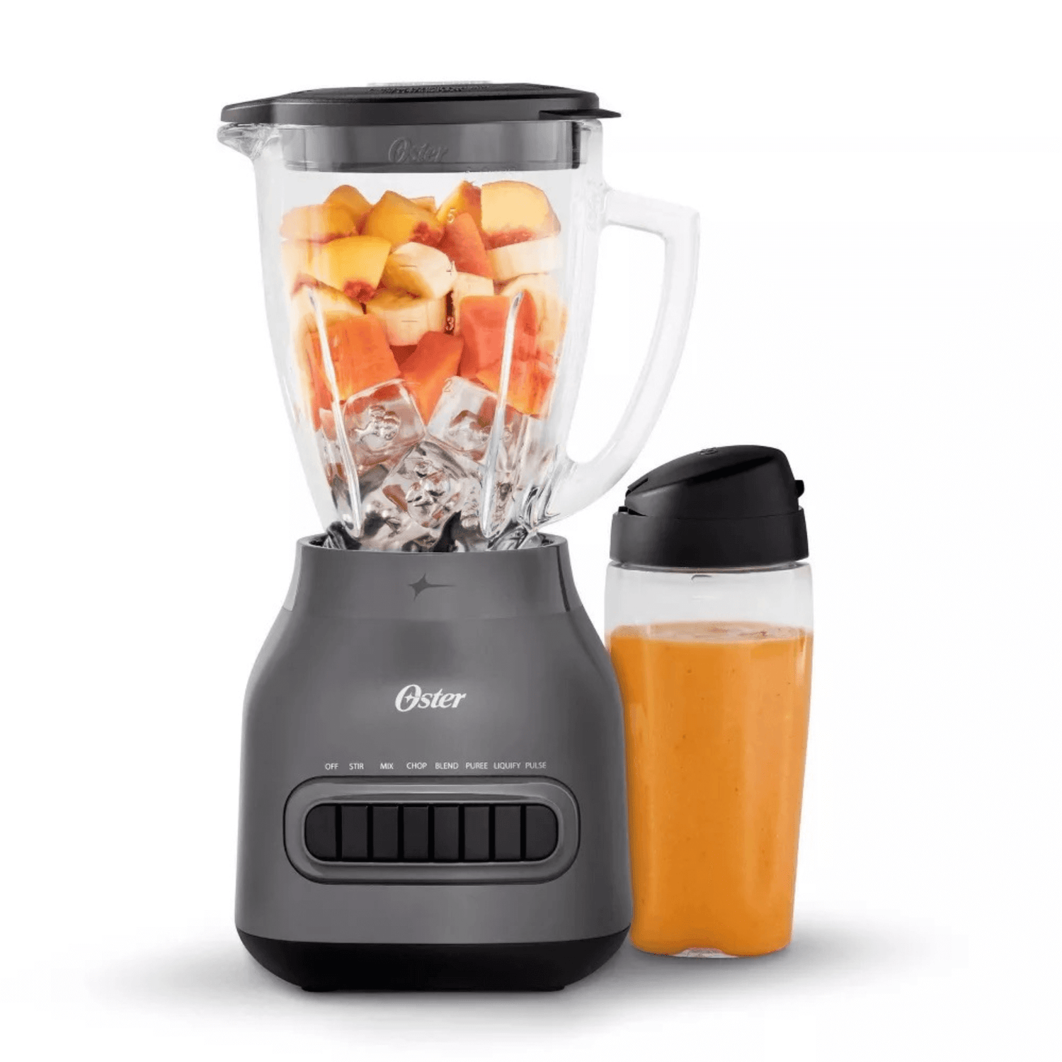 Oster 8-Speed Glass Jar Blender with 20oz Blend-n-Go Cup Jupiter Gear Home