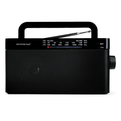 Emerson AM/FM/WB Emergency Radio with Telescopic Antenna Jupiter Gear Home