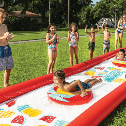 WOW Watersports Pineapple Super Backyard Lawn Slide with High Side Walls and Sprayers Jupiter Gear Home