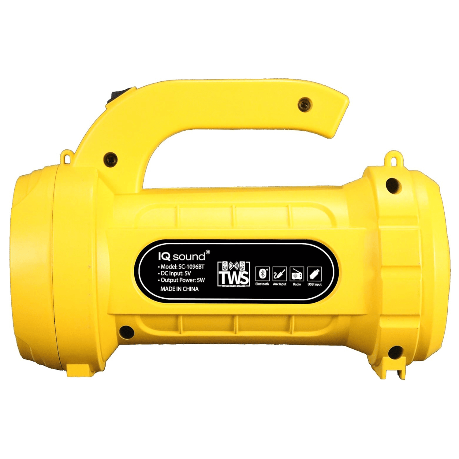 Supersonic 4" Bluetooth TWS Speaker with FM Radio &amp;  Flashlight Jupiter Gear Home