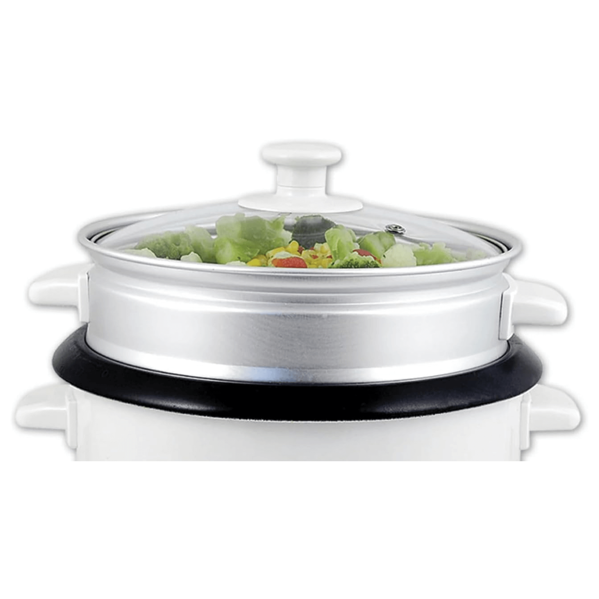 Better Chef 5-Cup - 10-Cup Cooked - Rice Cooker with Steamer and Non-Stick Pot Jupiter Gear Home