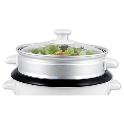 Better Chef 5-Cup - 10-Cup Cooked - Rice Cooker with Steamer and Non-Stick Pot Jupiter Gear Home