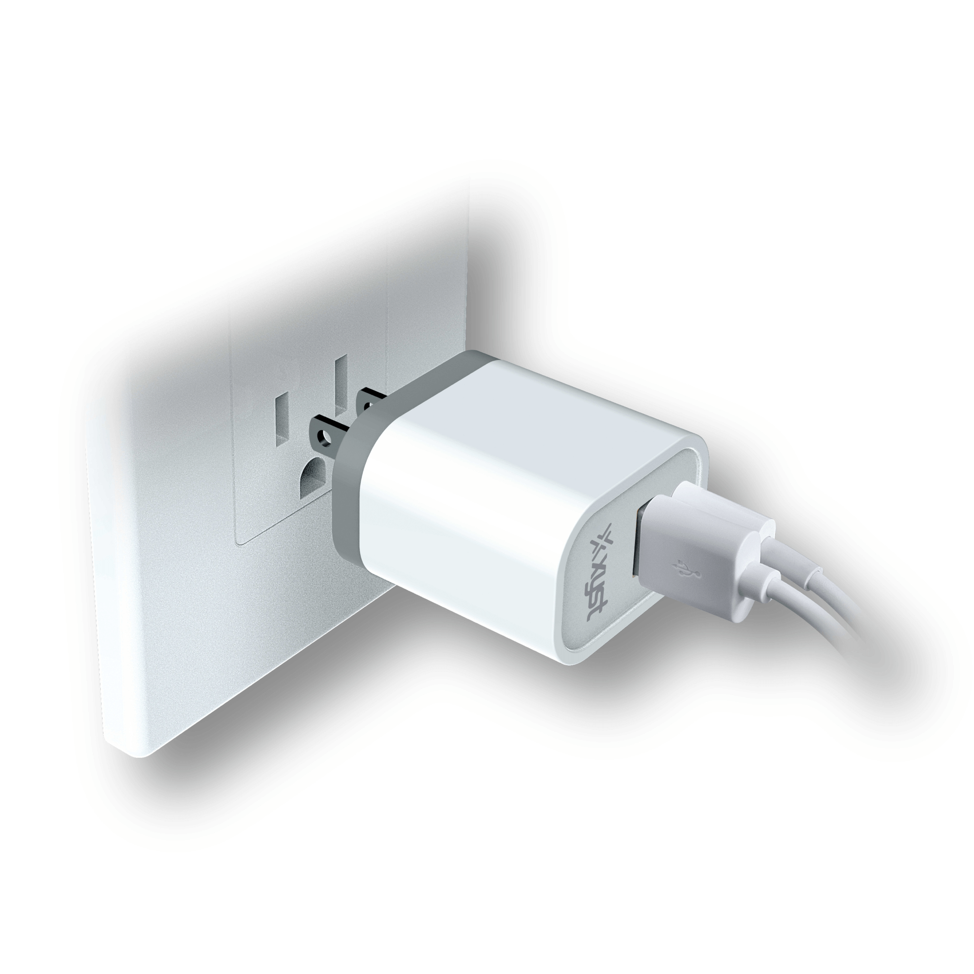 Xyst 3.4-Amp Dual USB Wall Charger with USB Port and USB Type-C Port Jupiter Gear Home