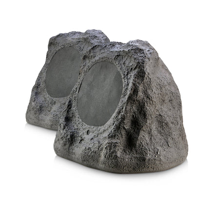 SoundPro Dual Bluetooth Outdoor Weatherproof Rock Landscape Speakers Jupiter Gear Home