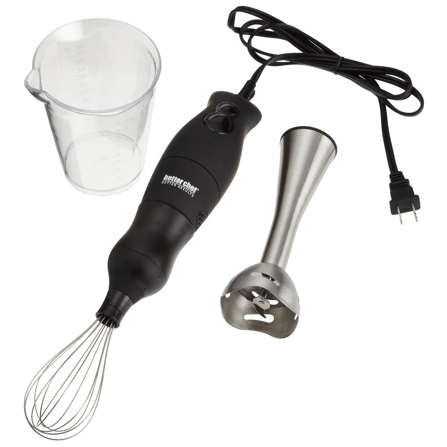 Better Chef 200W DualPro Immersion Blender Hand-Mixer with Cup and Beater Jupiter Gear Home