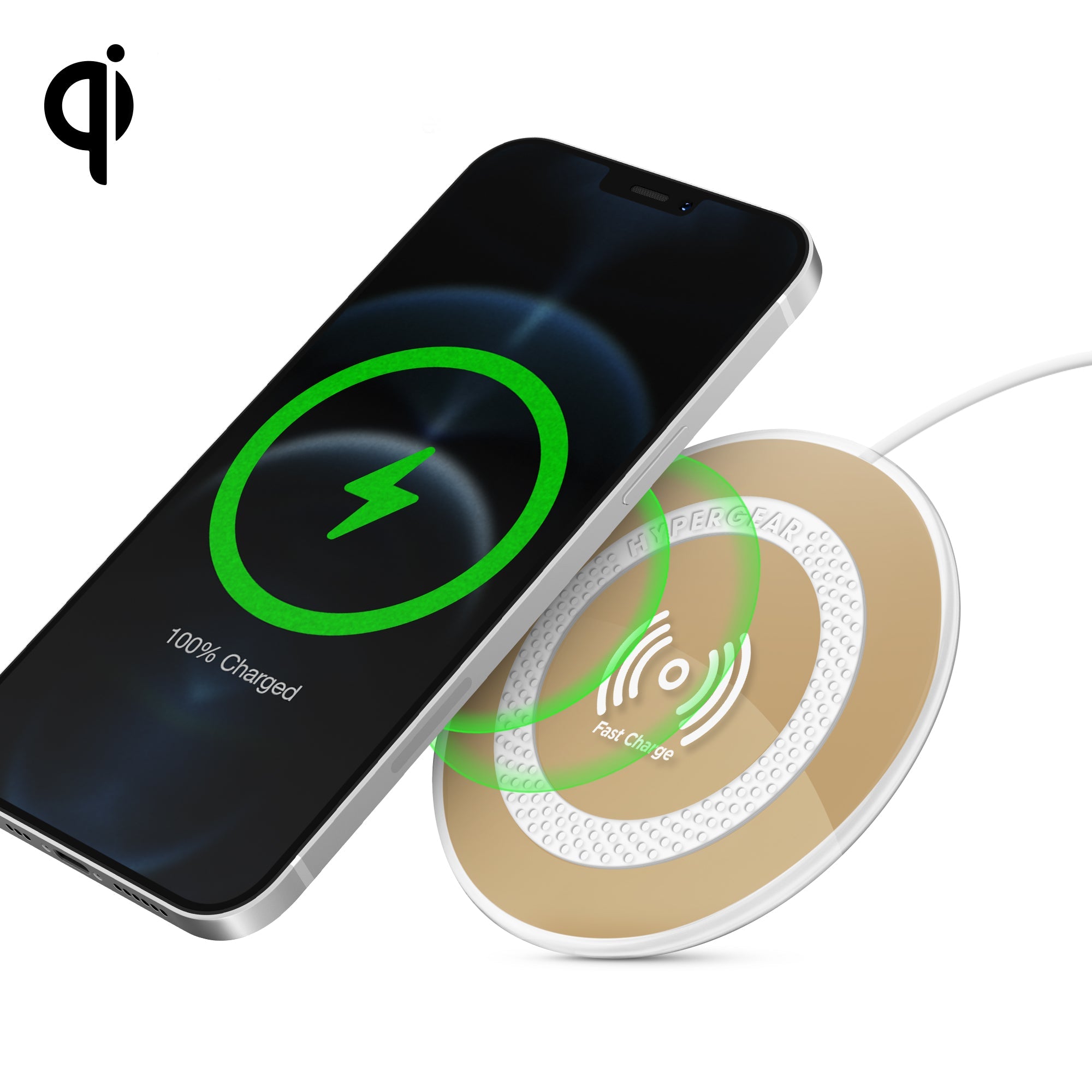 HyperGear ChargePad Pro 15W Wireless Fast Charger Jupiter Gear Home