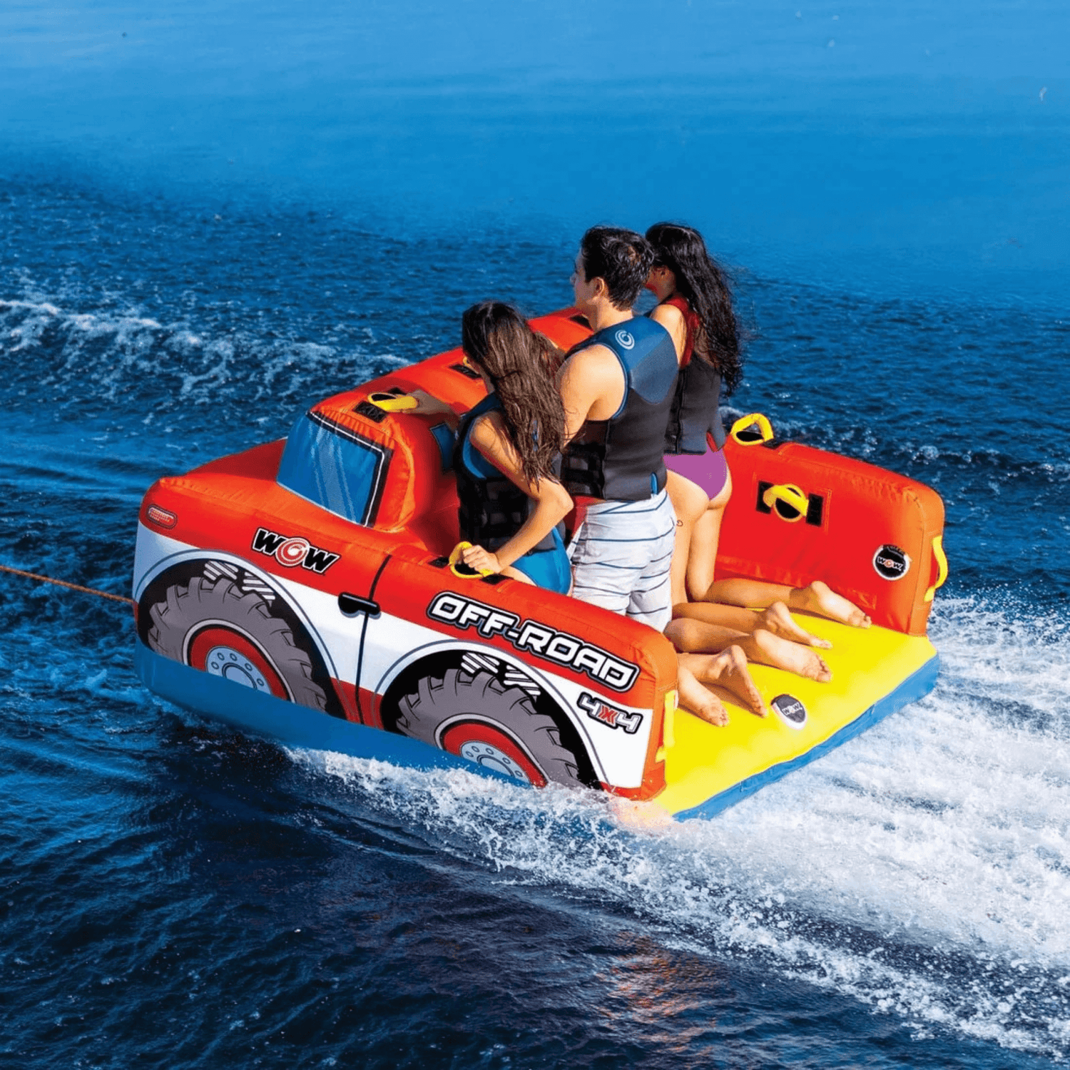 WOW Watersports Off-Road Truck 3-Person Towable Jupiter Gear Home