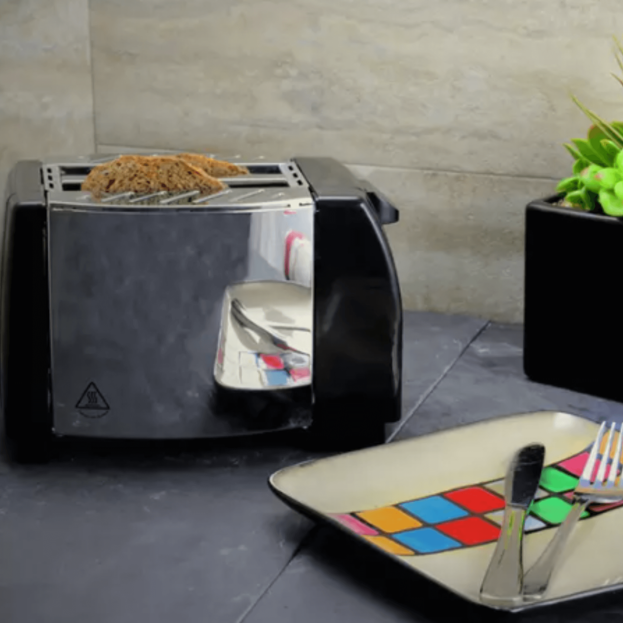 Better Chef 2-Slice Toaster with Pull-Out Crumb Tray Jupiter Gear Home