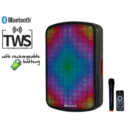 Supersonic 15” Portable Bluetooth Speaker w True Wireless Technology &amp; FM Radio Jupiter Gear Home