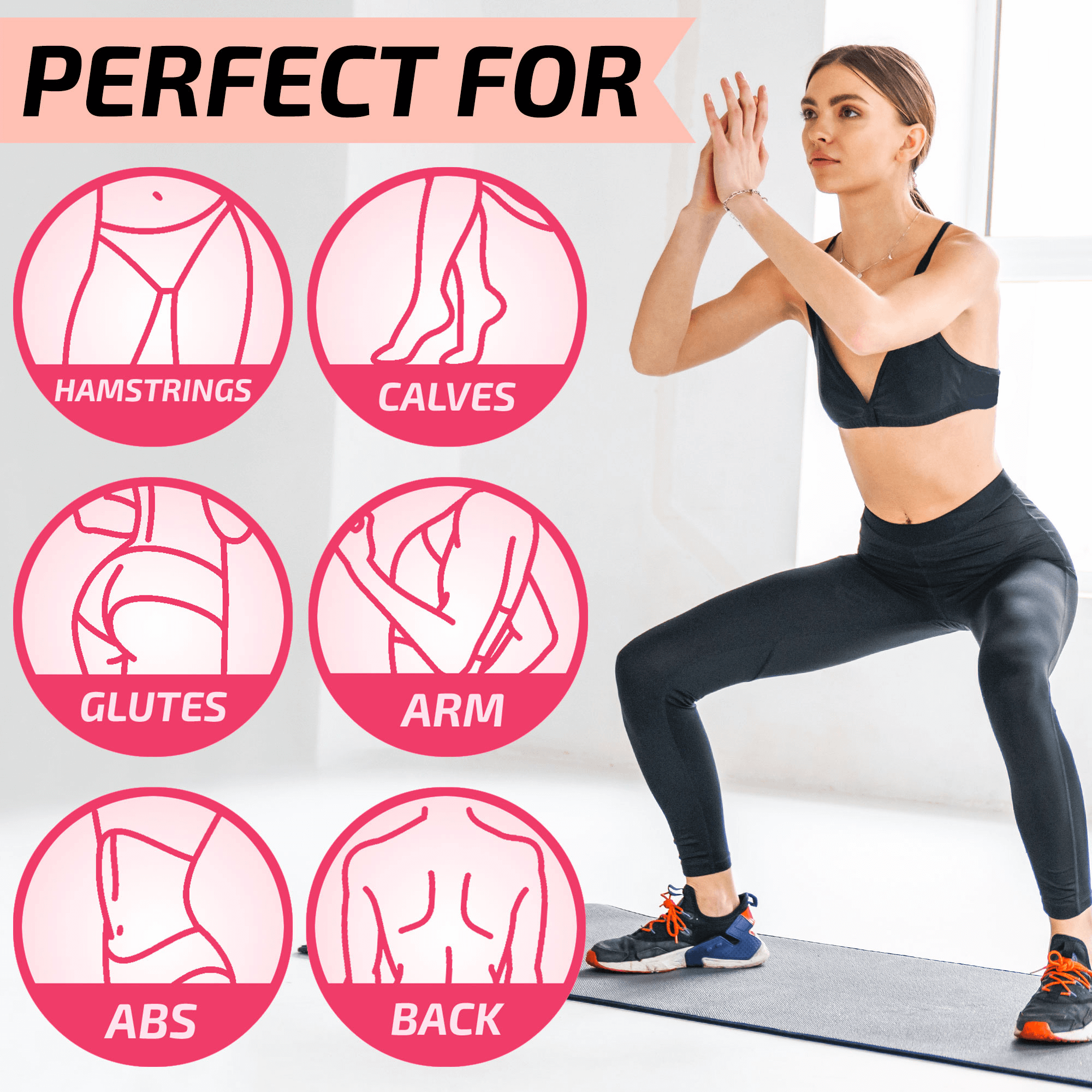 XGear Fitness Thick Travel Yoga Mat with Carrying Strap Jupiter Gear Home