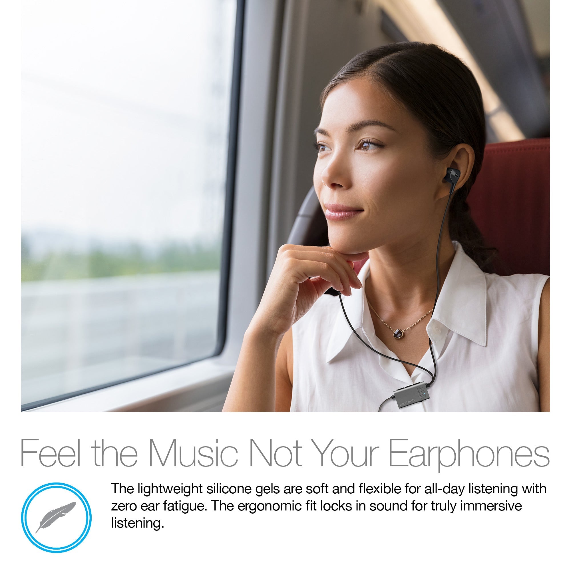 Naztech X1ANC Active Noise Cancelling Earphones 3.5mm Black (14509-HYP) Jupiter Gear Home