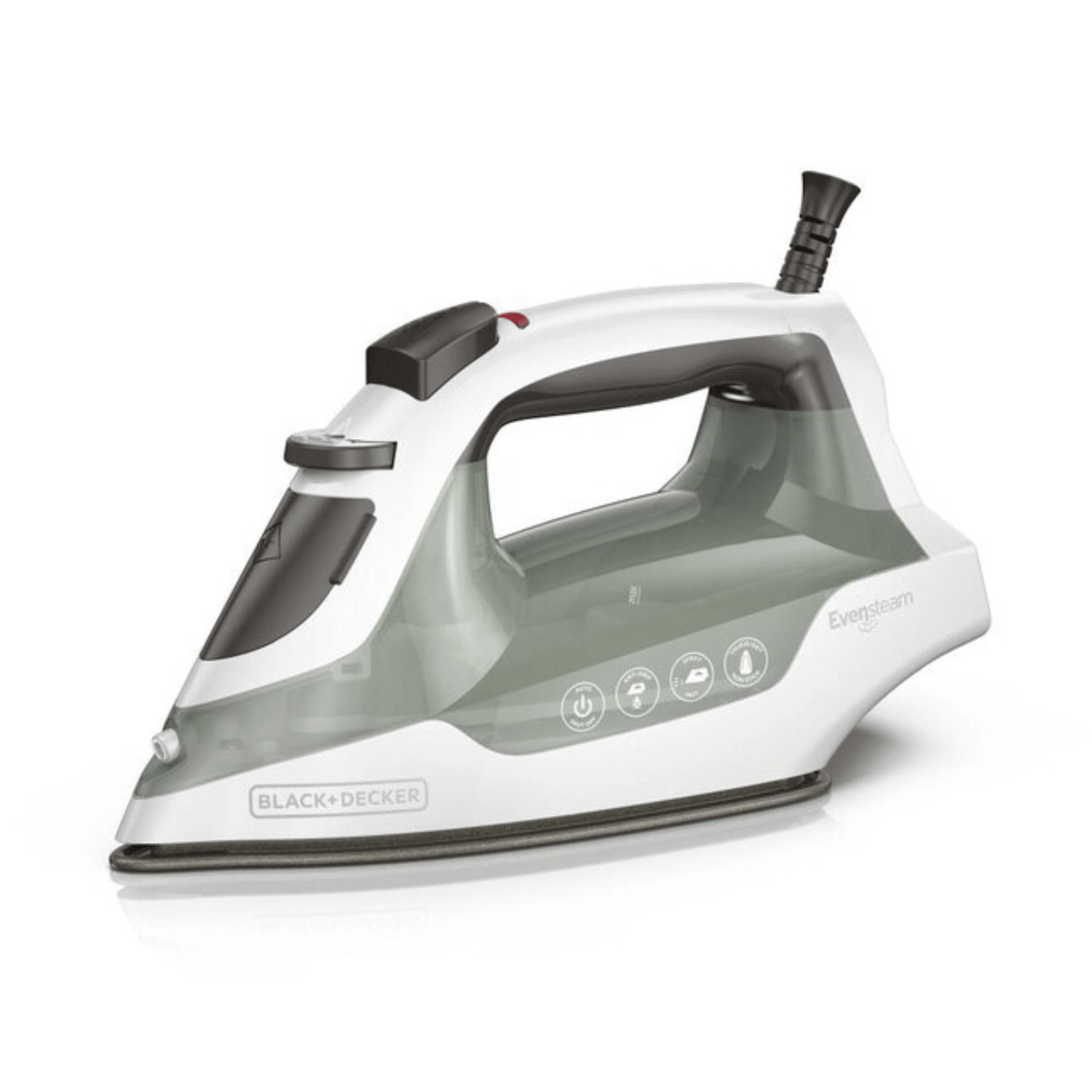 Black &amp; Decker Easy Steam TrueGlide Nonstick SmartSteam Compact Iron - REFURBISHED Jupiter Gear Home
