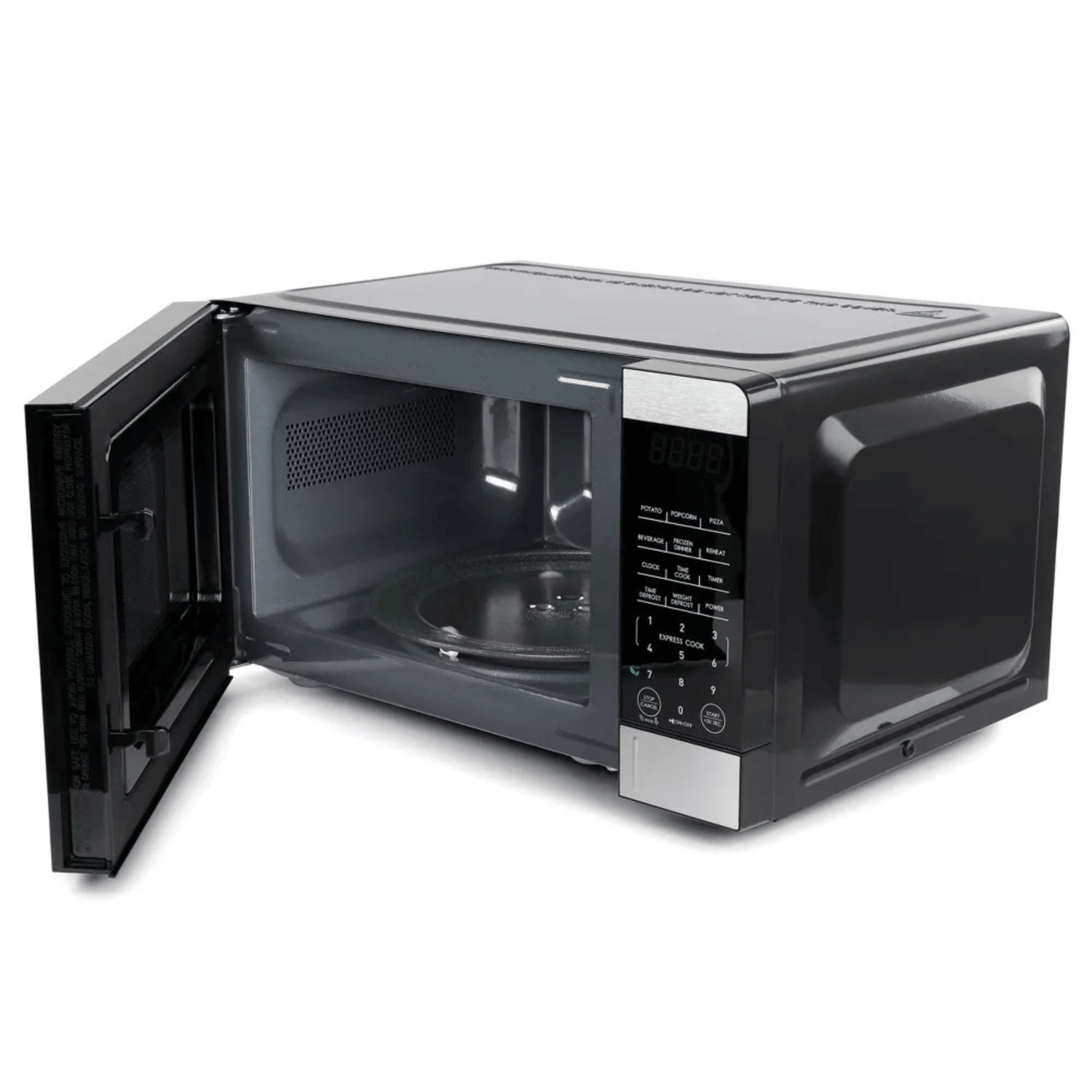 Galanz 0.9 Cu. Ft. 900 Watt Countertop Microwave Oven with Stainless Accents Jupiter Gear Home