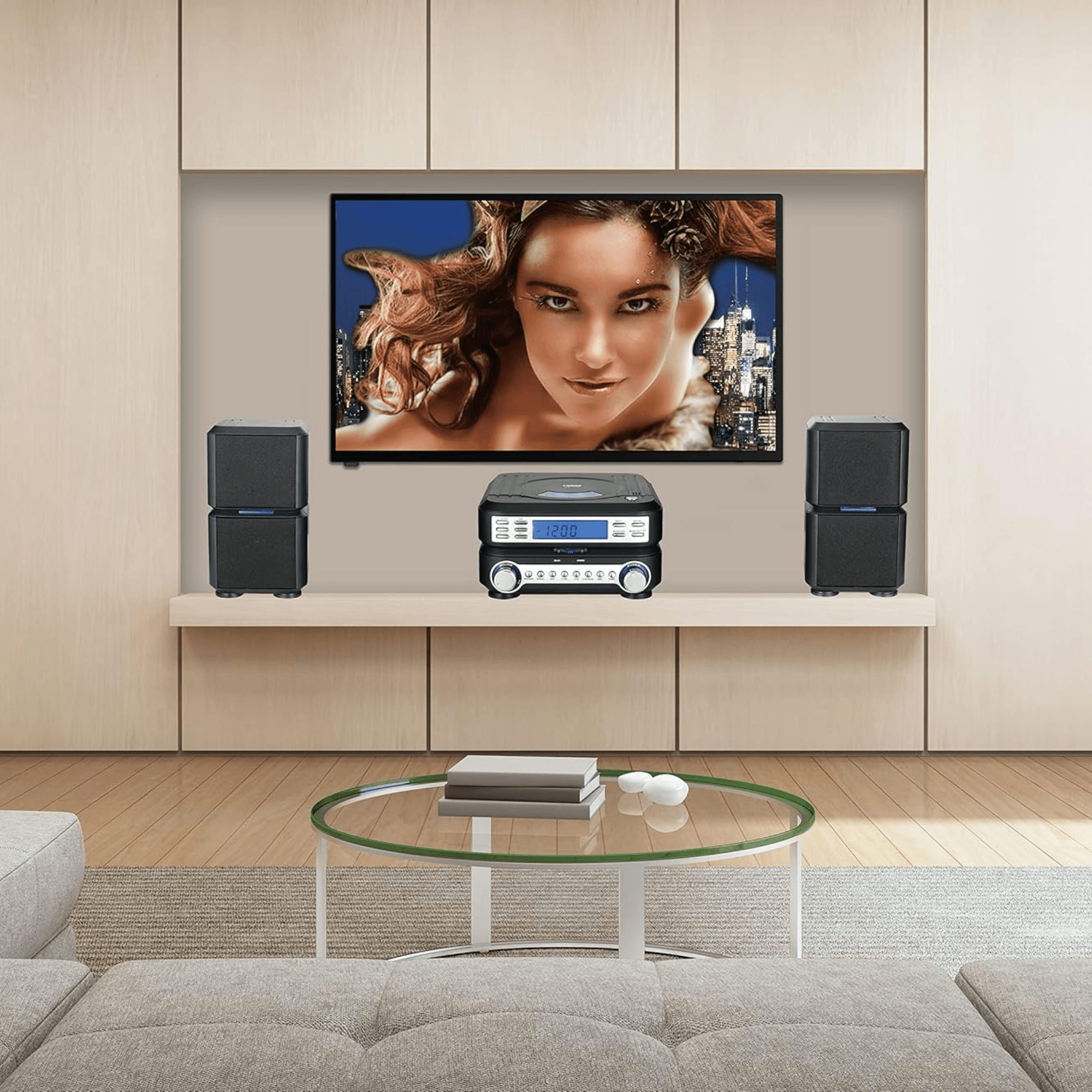 Naxa Digital CD Microsystem with AM/FM Radio - Refurbished Jupiter Gear Home