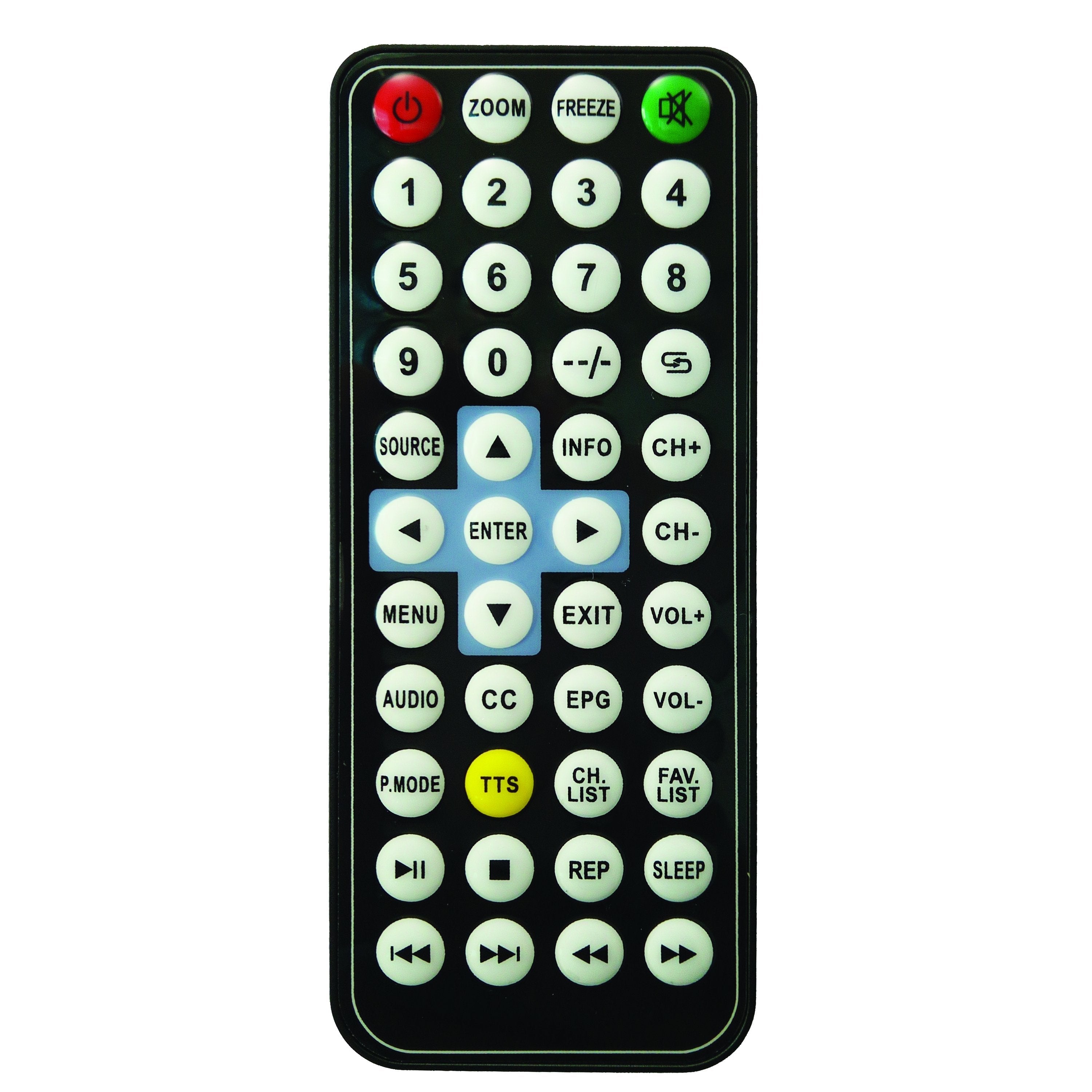 Supersonic 4.3" Portable Digital LCD TV with USB &amp; SD Inputs, 12 Volt ACDC Compatible (SC-143) Jupiter Gear Home