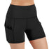 JupiterGear Jolie High-Waisted Athletic Shorts with Hip Pockets Jupiter Gear Home