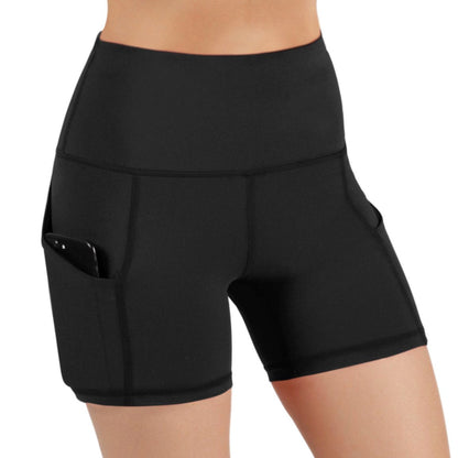 JupiterGear Jolie High-Waisted Athletic Shorts with Hip Pockets Jupiter Gear Home