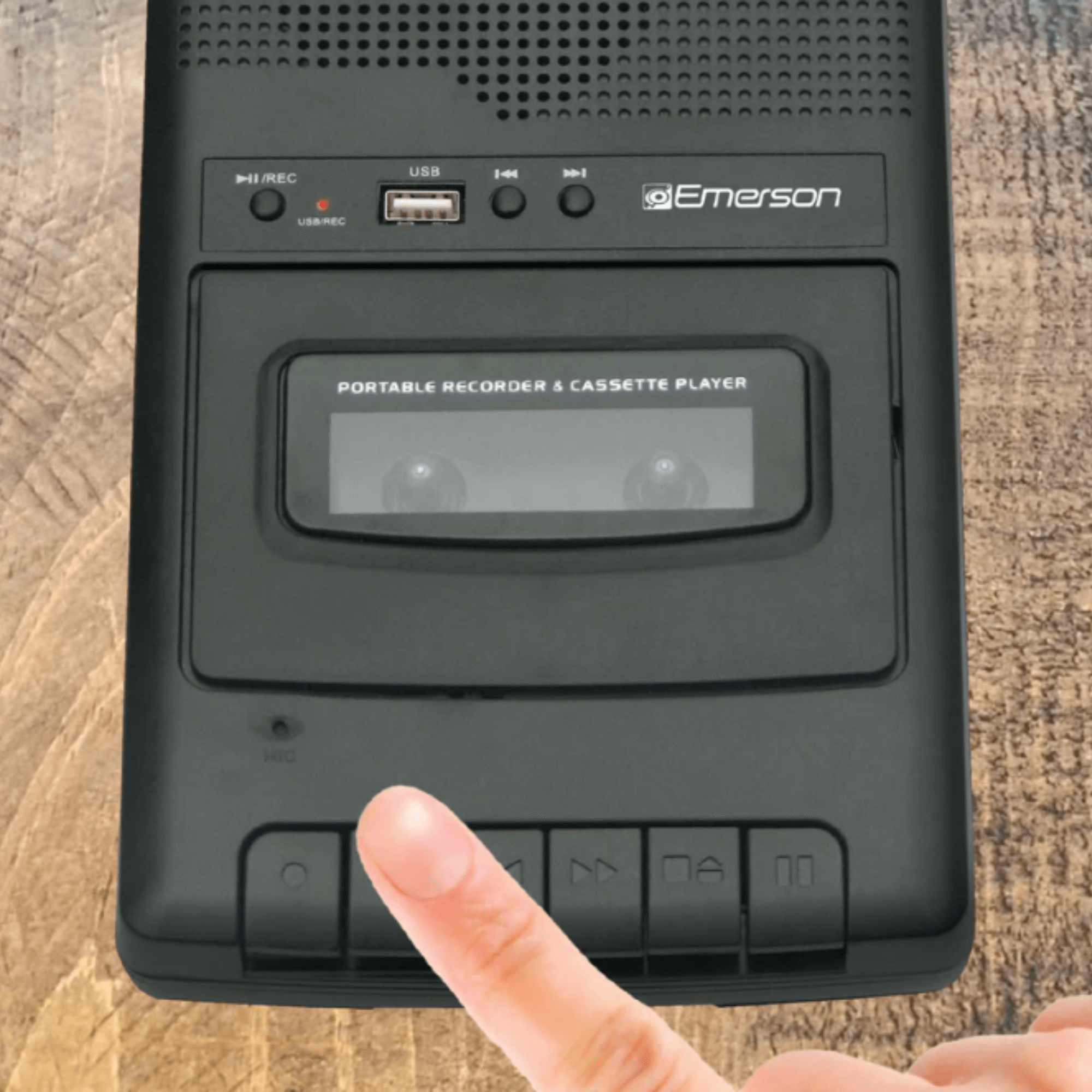 Emerson Portable Cassette Player and Recorder Jupiter Gear Home