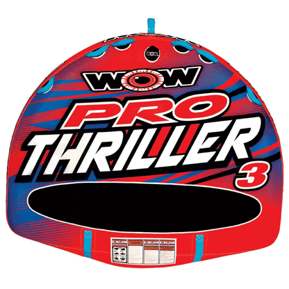 WOW Watersports Super Thriller 1 2 or 3 Person Inflatable Towable Deck Tube Jupiter Gear Home