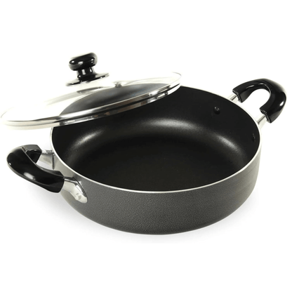Better Chef 10" Aluminum Non-Stick Deep Fryer with Glass Lid Jupiter Gear Home