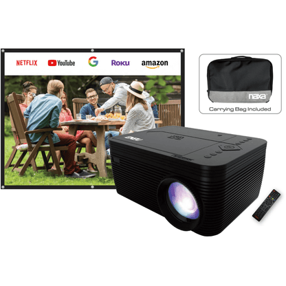 Naxa 150" Home Theater LCD Projector Combo - Refurbished Jupiter Gear Home