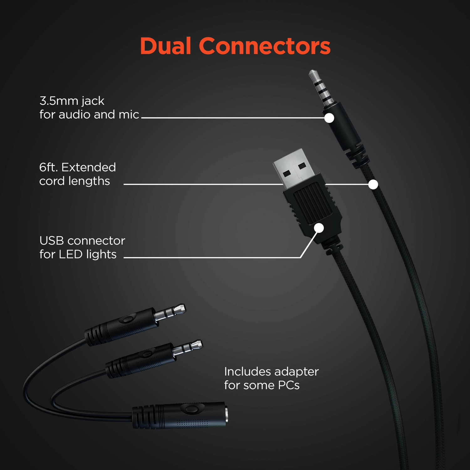HyperGear V150 Home/Office Stereo Headset Jupiter Gear Home