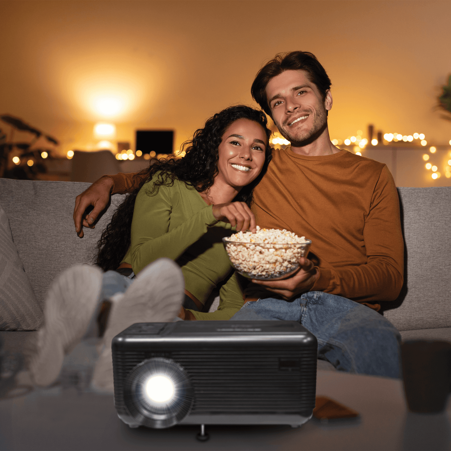 Emerson 150" Home Theater LCD Projector with 720p and DVD Player Jupiter Gear Home