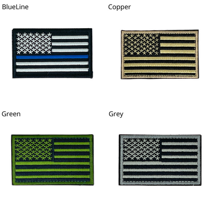 JupiterGear Tactical USA Flag Patch with Detachable Backing Jupiter Gear Home