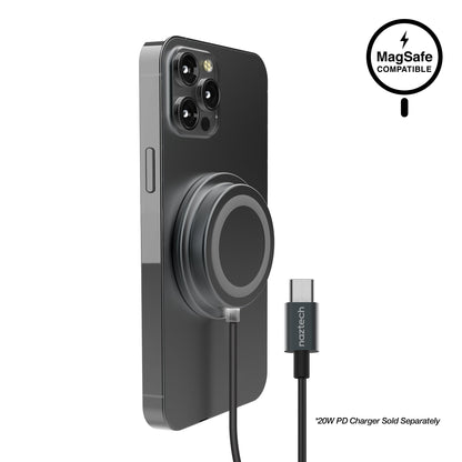 Naztech Alloy Magnetic 15W Wireless Fast Charger Jupiter Gear Home