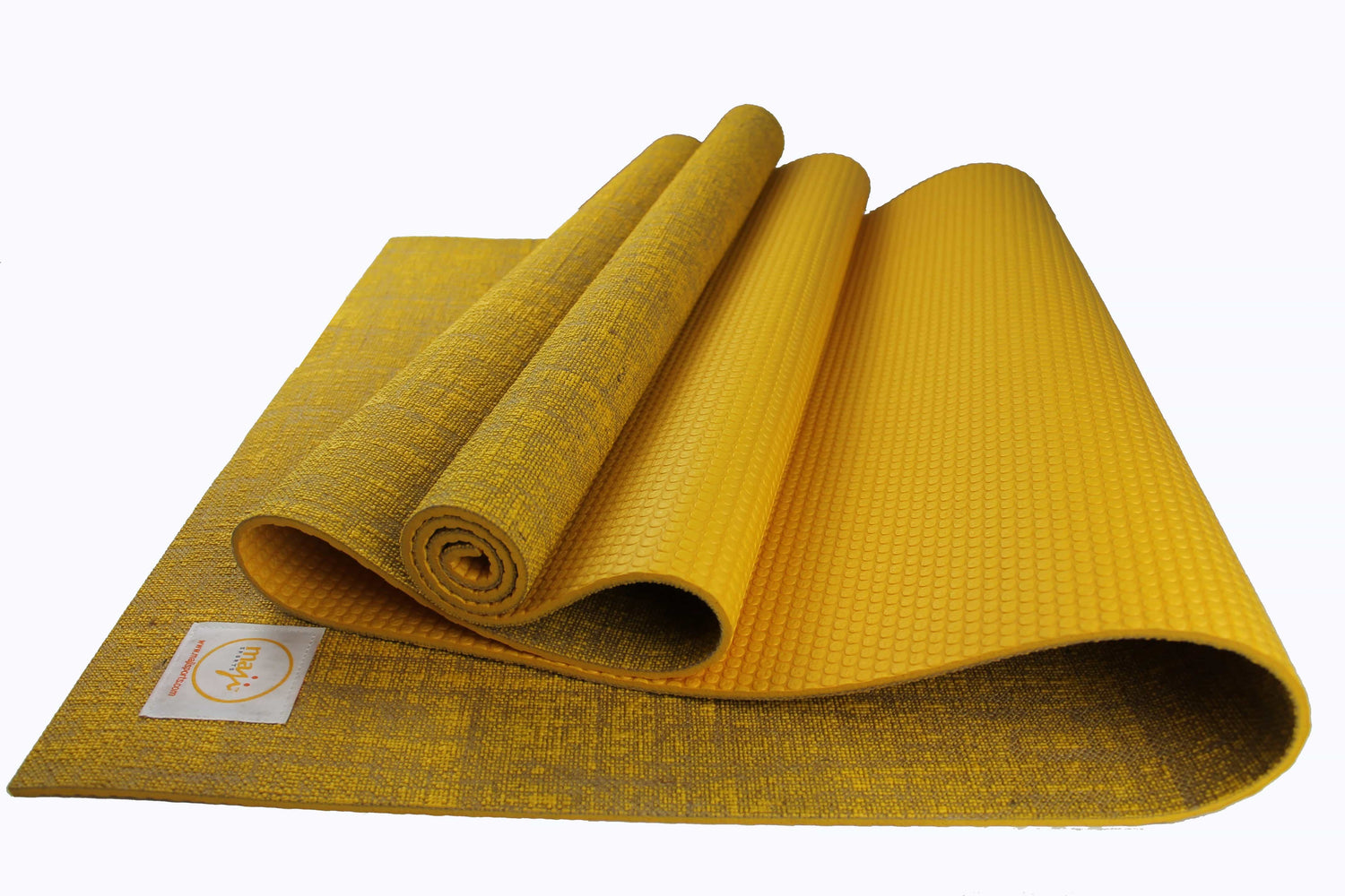 Maji Sports Jute Premium Eco Yoga Mat + Foot Massager  (7.5cm x 17.5cm) Jupiter Gear Home