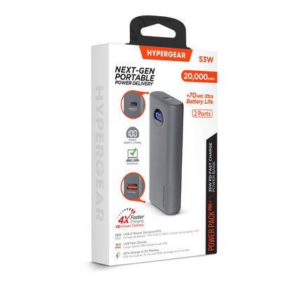 HyperGear PowerPack PRO+ 20000mAh 20W Power Bank Jupiter Gear Home
