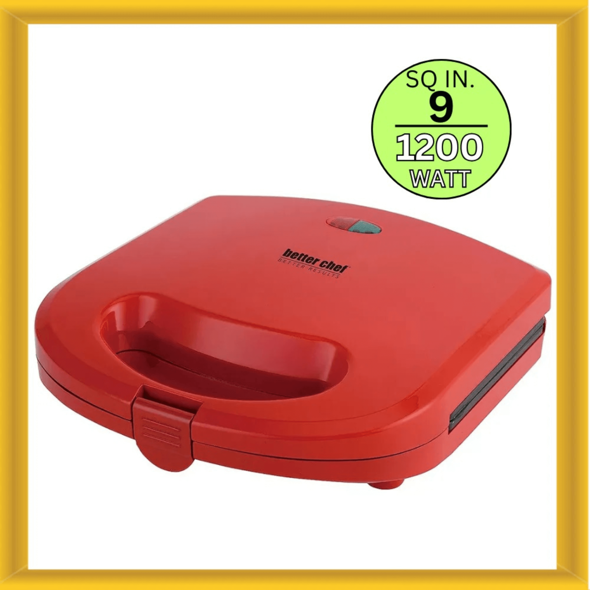 Better Chef Non-Stick Electric Waffle Maker Jupiter Gear Home