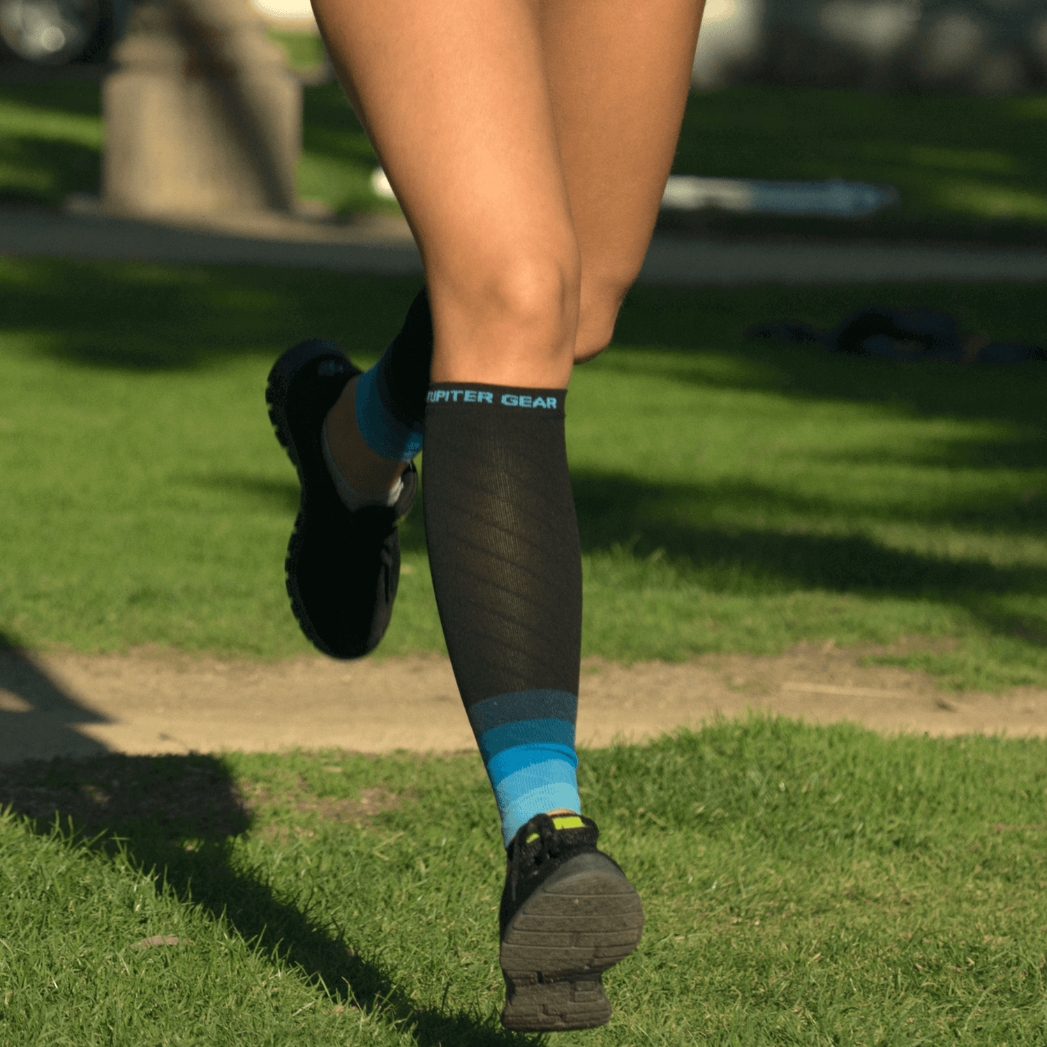 JupiterGear Endurance Compression Calf &amp; Leg Sleeve for Running and Hiking Jupiter Gear Home