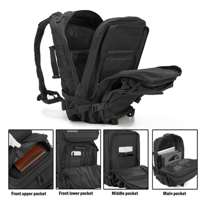 JupiterGear Military 3P Tactical 45L Backpack Army 3 Day Assault Pack Molle Bag Rucksack Range Bag Jupiter Gear Home
