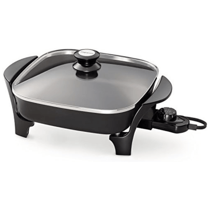 Presto 11" Diamond Coat Electric Skillet with Glass Lid Jupiter Gear Home