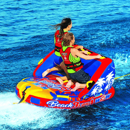 WOW Watersports Beach Bubba 2 Person 2P Towable with Foam Handles Jupiter Gear Home