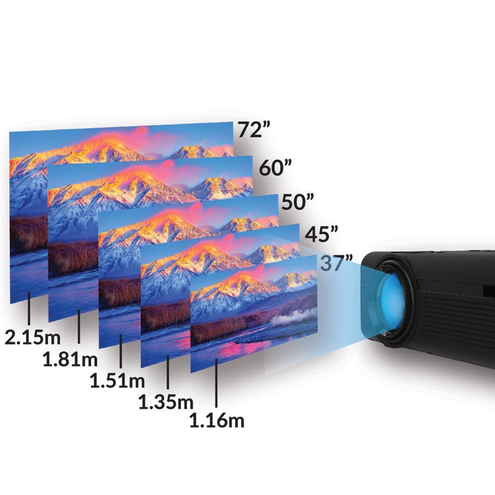 Supersonic HD Digital Projector (SC-80P) Jupiter Gear Home