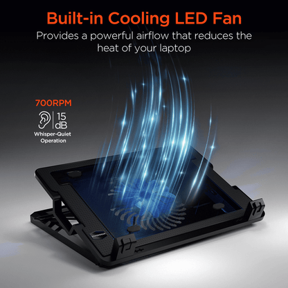 HyperGear UpRite Air Portable Laptop Cooling Stand Jupiter Gear Home