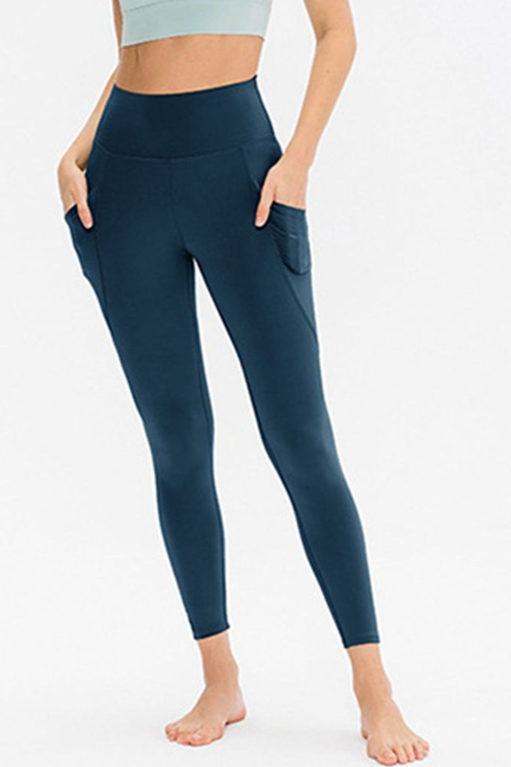 JupiterGear Slim-Fit Long Leggings with Pockets Jupiter Gear Home
