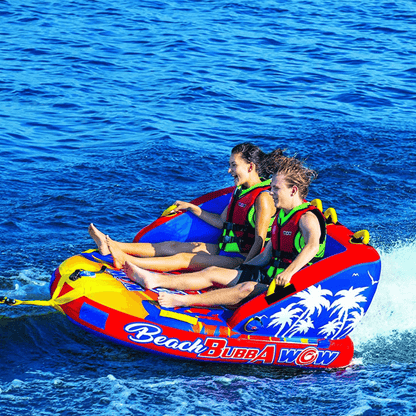 WOW Watersports Beach Bubba 2 Person 2P Towable with Foam Handles Jupiter Gear Home