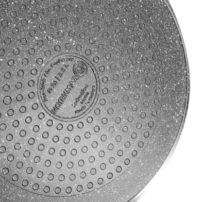 Korkmaz Ornella Aluminum 2.5L Non-Stick Low Casserole Dish with Lid Jupiter Gear Home