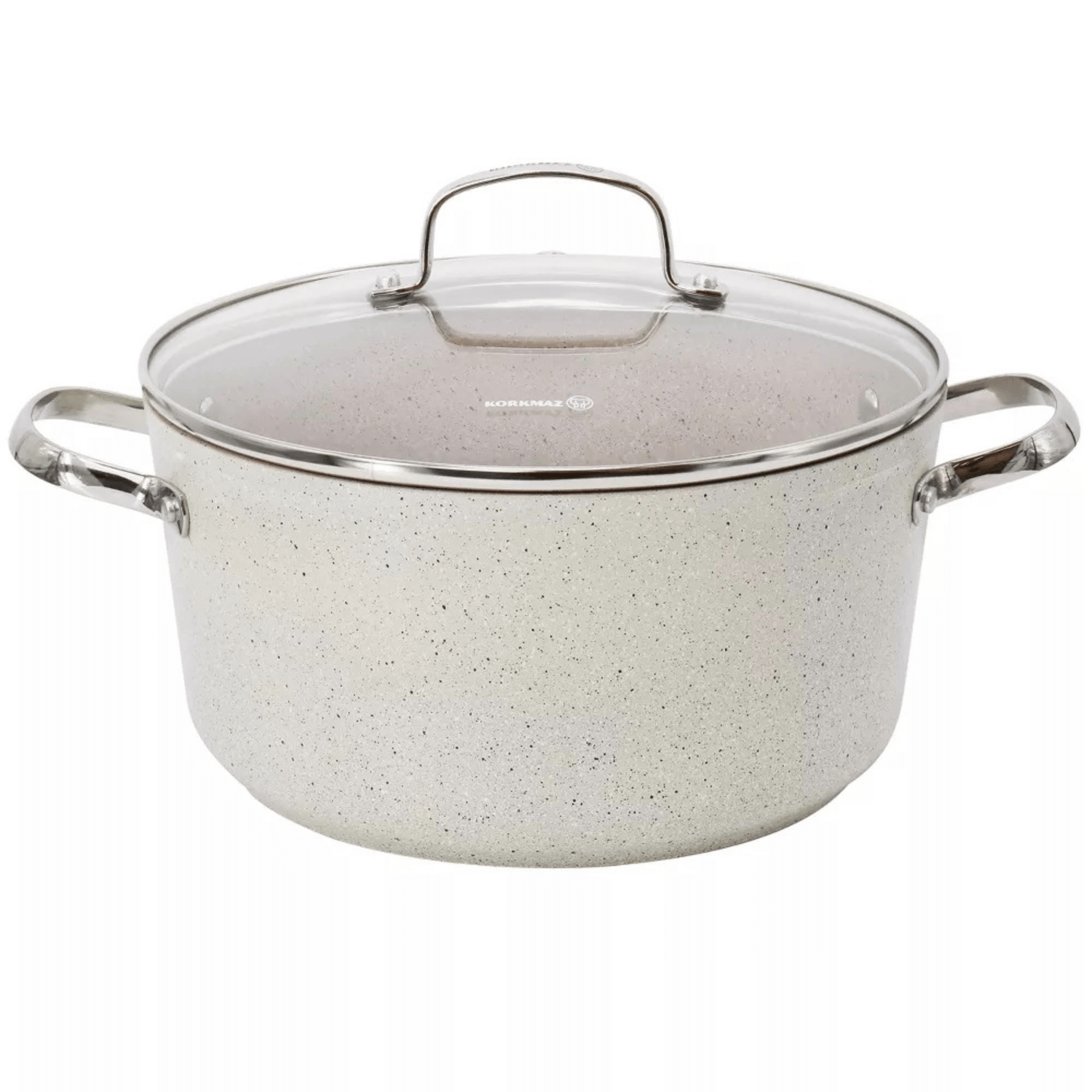 Korkmaz Granita Aluminum 8L Non-Stick Casserole Dish with Lid Jupiter Gear Home